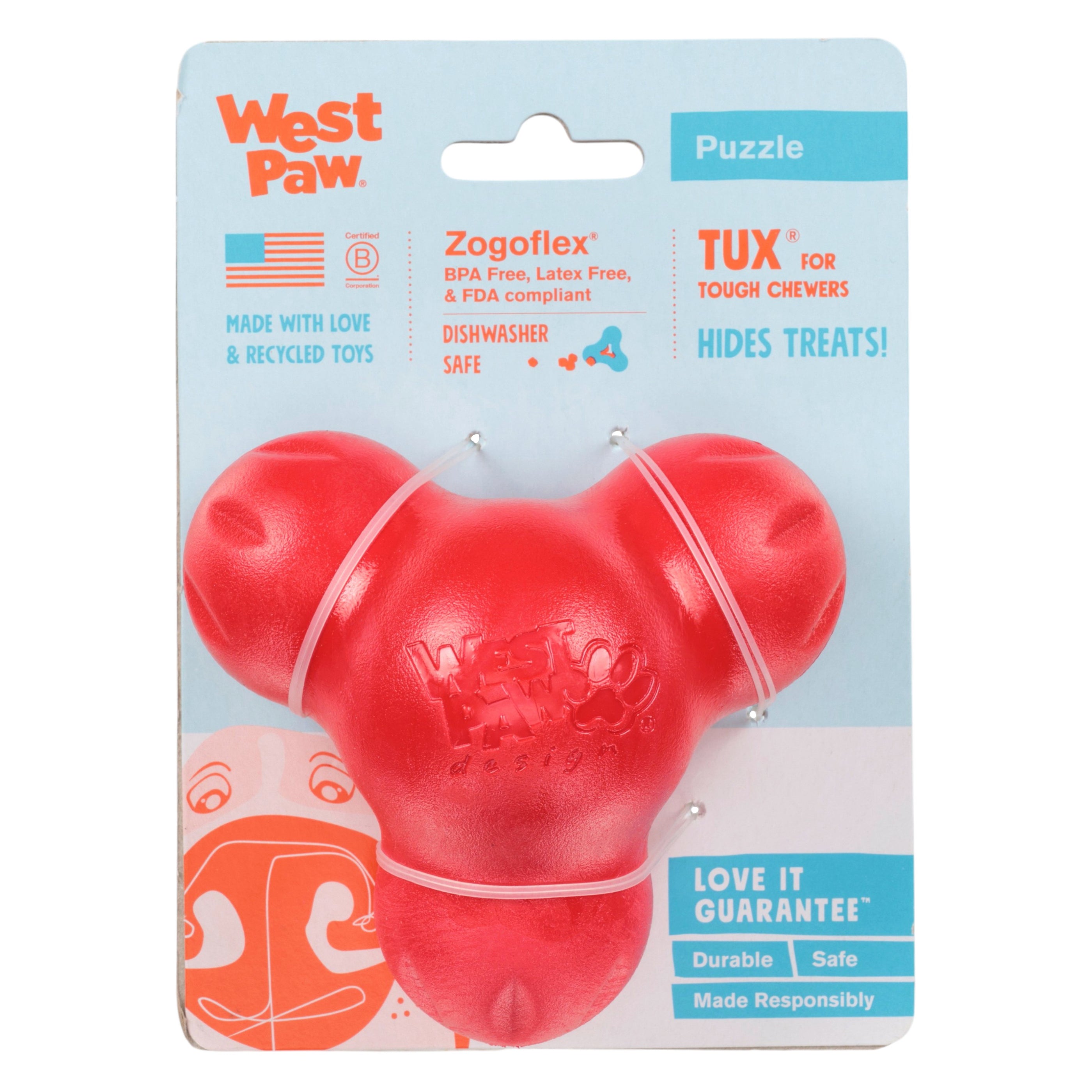 Tux Winter Red